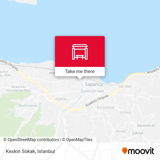 Keskin Sokak map
