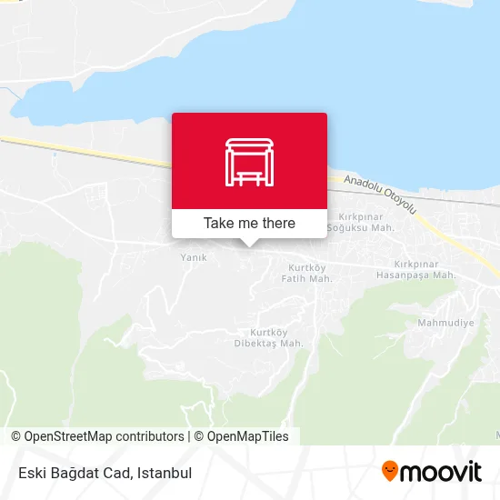 Eski Bağdat Cad map