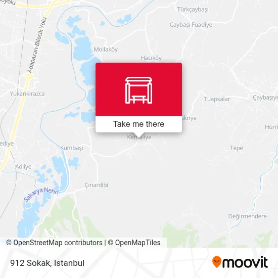 912 Sokak map