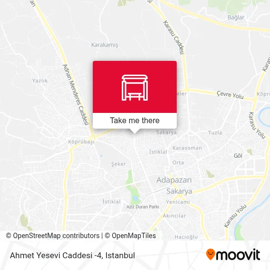 Ahmet Yesevi Caddesi -4 map