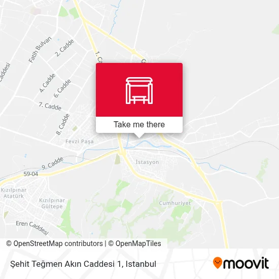 Şehit Teğmen Akın Caddesi 1 map