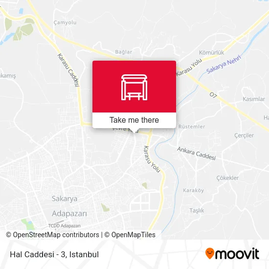 Hal Caddesi - 3 map