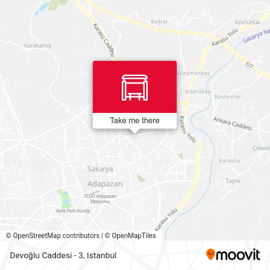 Devoğlu Caddesi - 3 map