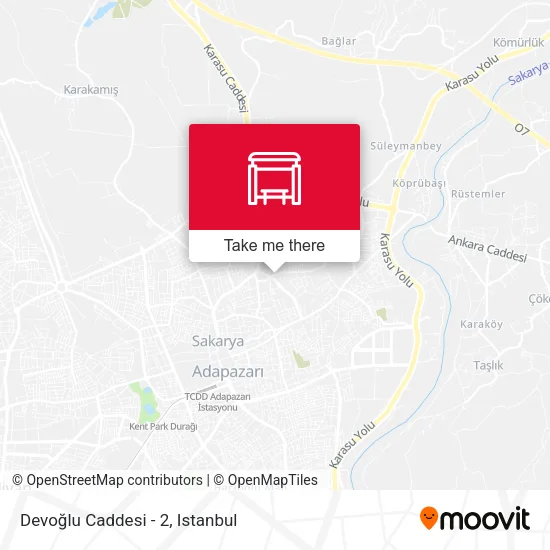 Devoğlu Caddesi - 2 map