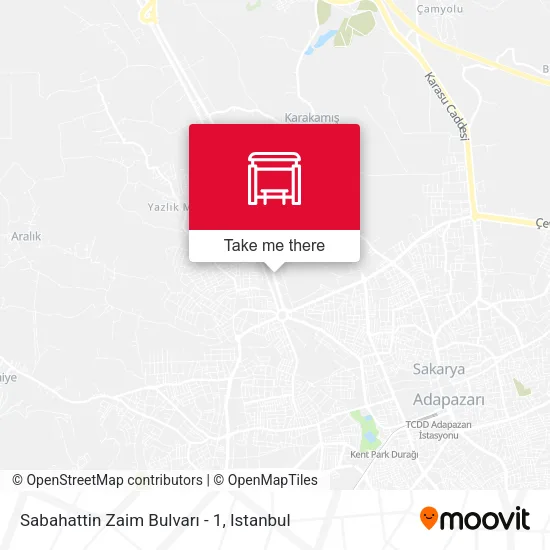 Sabahattin Zaim Bulvarı - 1 map