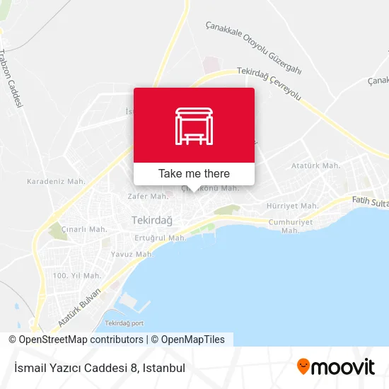 İsmail Yazıcı Caddesi 8 map