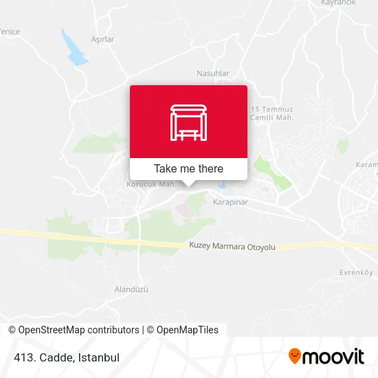 413. Cadde map