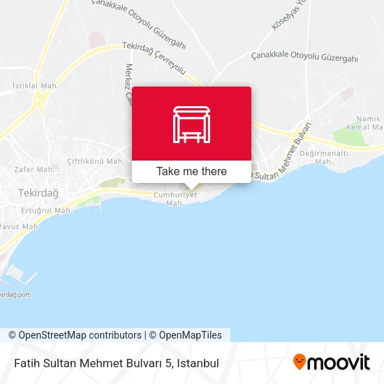 Fatih Sultan Mehmet Bulvarı 5 map