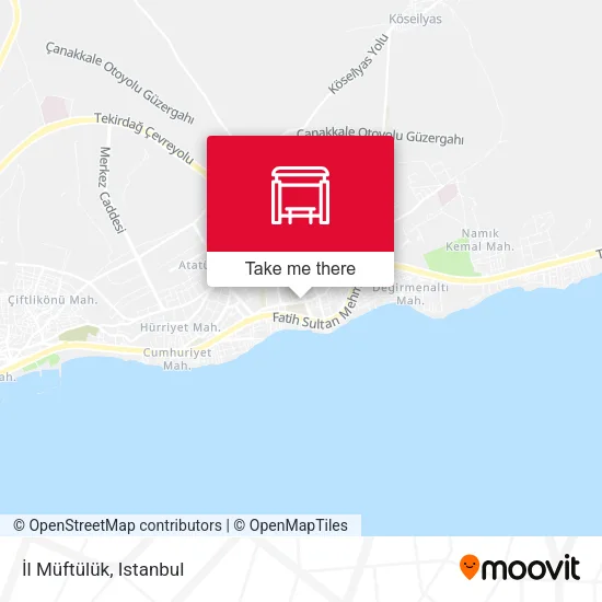İl Müftülük map