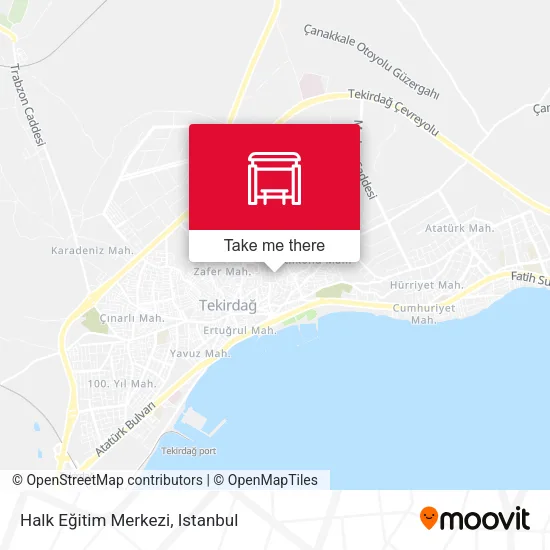 Halk Eğitim Merkezi map