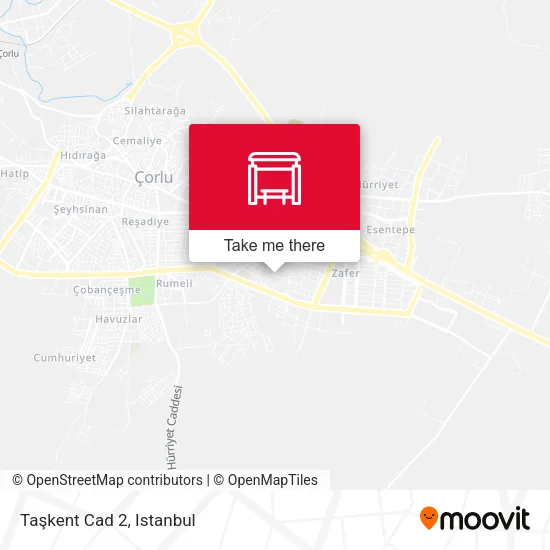 Taşkent Cad 2 map