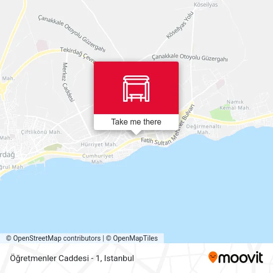 Öğretmenler Caddesi - 1 map