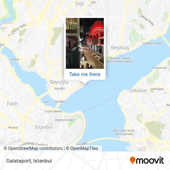Galataport map