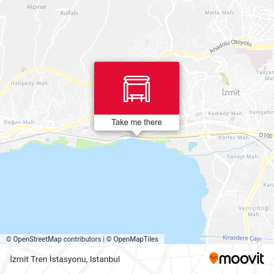 İzmit Tren İstasyonu map