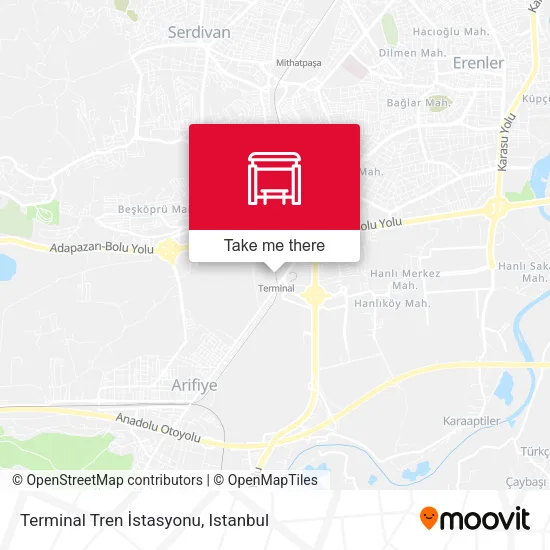 Terminal Tren İstasyonu map