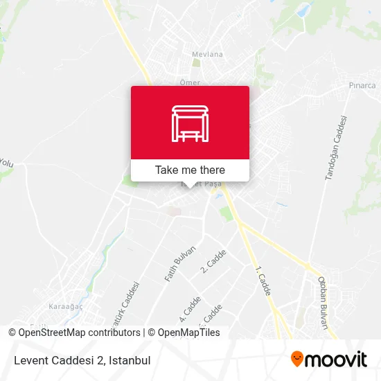 Levent Caddesi 2 map