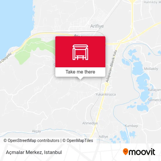 Açmalar Merkez map
