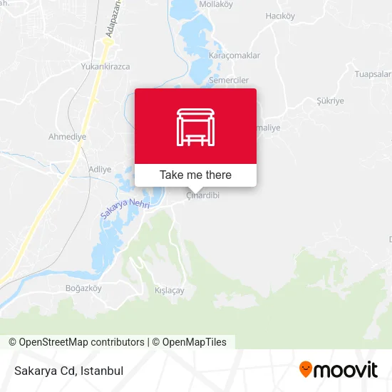 Sakarya Cd map