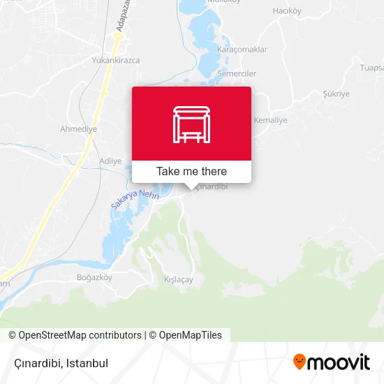 Çınardibi map