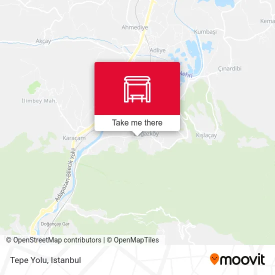 Tepe Yolu map