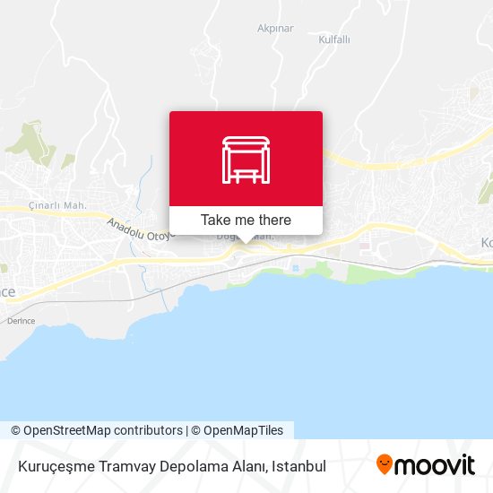 Kuruçeşme Tramvay Depolama Alanı map