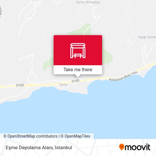 Eşme Depolama Alanı map
