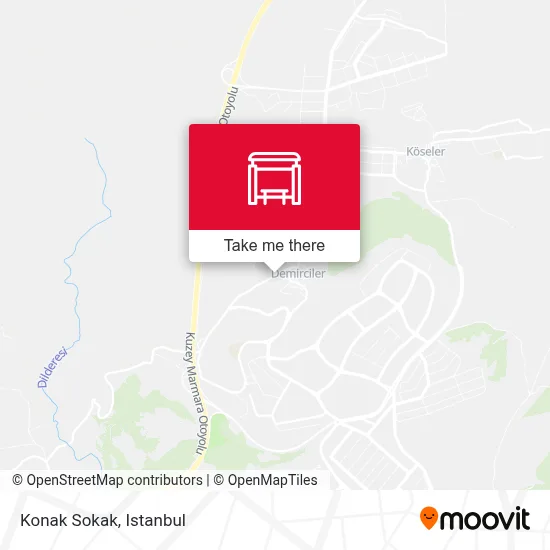 Konak Sokak map