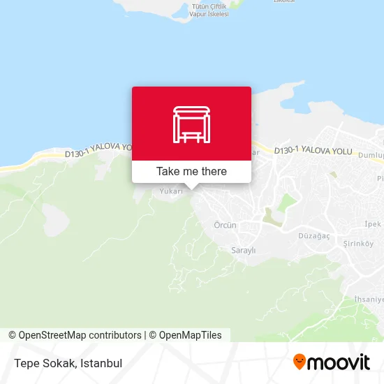 Tepe Sokak map