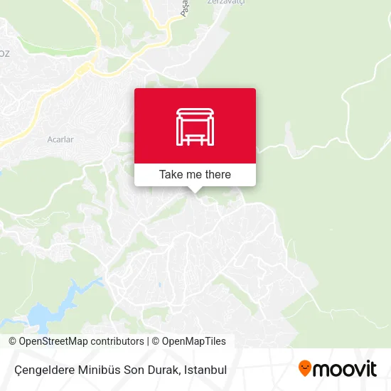 Çengeldere Minibüs Son Durak map