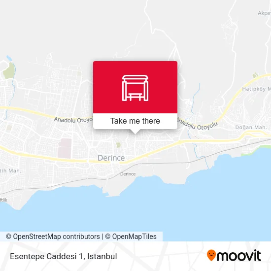 Esentepe Caddesi 1 map