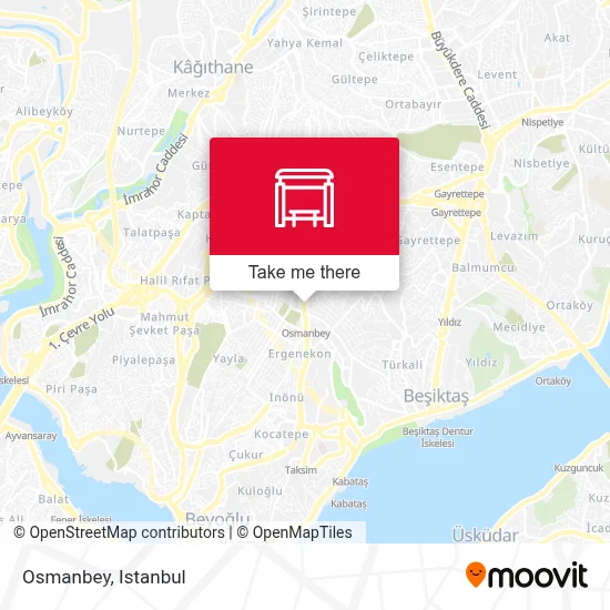 Osmanbey map