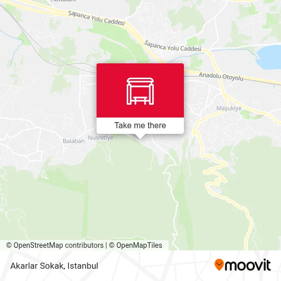 Akarlar Sokak map