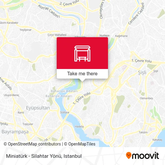 Miniatürk - Silahtar Yönü map