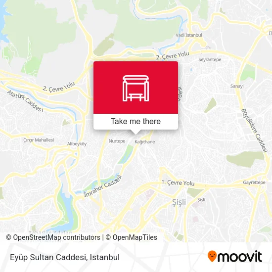 Eyüp Sultan Caddesi map