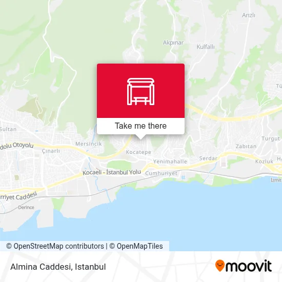 Almina Caddesi map