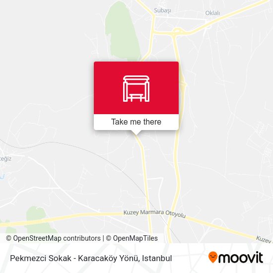 Pekmezci Sokak - Karacaköy Yönü map