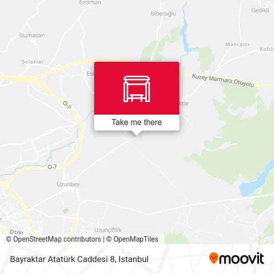 Bayraktar Atatürk Caddesi 8 map