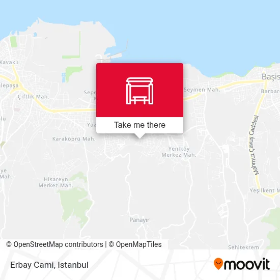 Erbay Cami map