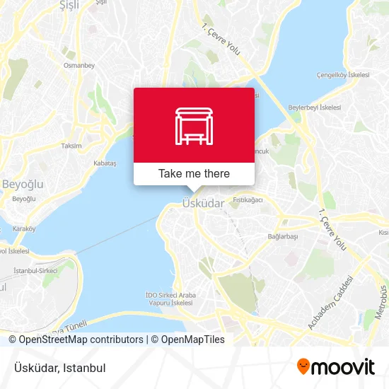 Üsküdar map