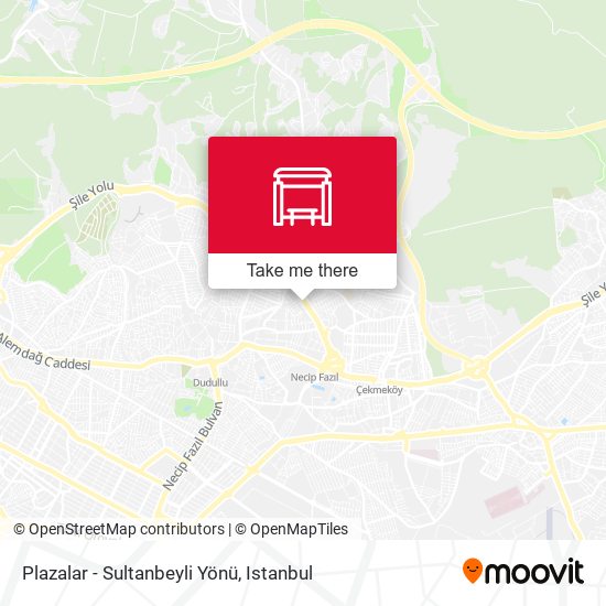 Plazalar - Sultanbeyli Yönü map