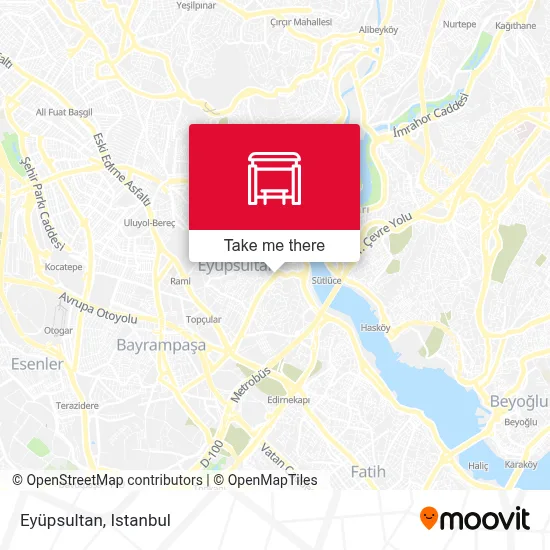 Eyüpsultan map