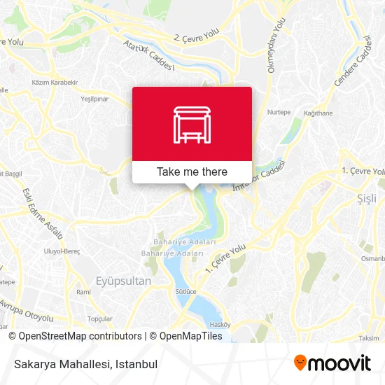 Sakarya Mahallesi map