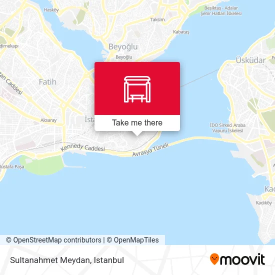 Sultanahmet Meydan map