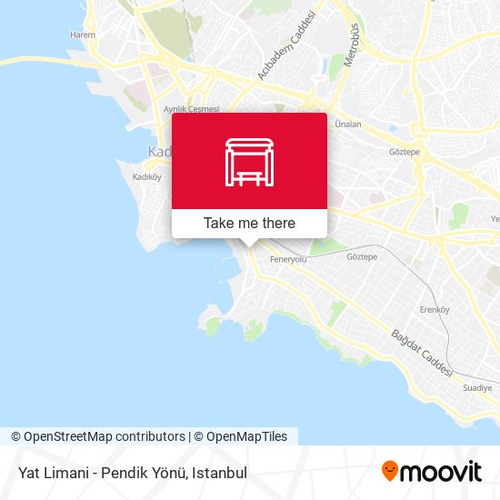 Yat Limani - Pendik Yönü map
