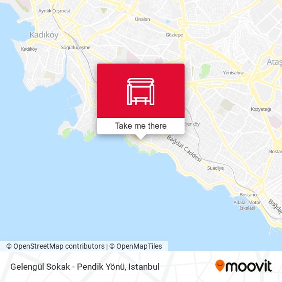 Gelengül Sokak - Pendik Yönü map