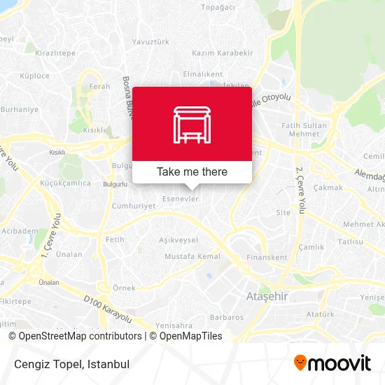 Cengiz Topel map