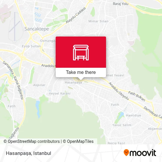 Hasanpaşa map