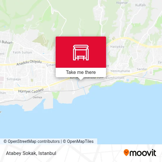 Atabey Sokak map
