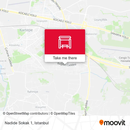 Nadide Sokak 1 map