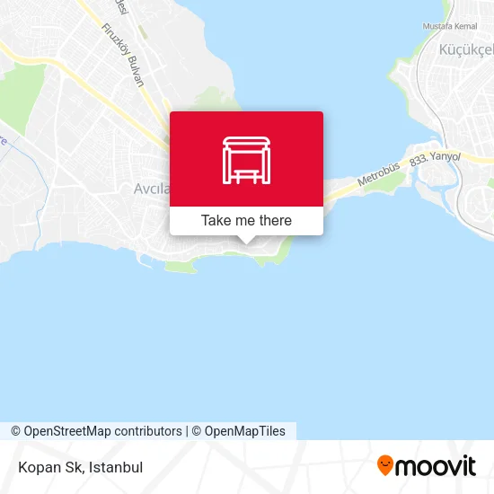 Kopan Sk map